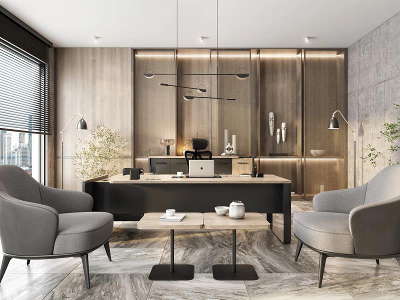 Curve Yönetici Ofis Mobilya Takımı