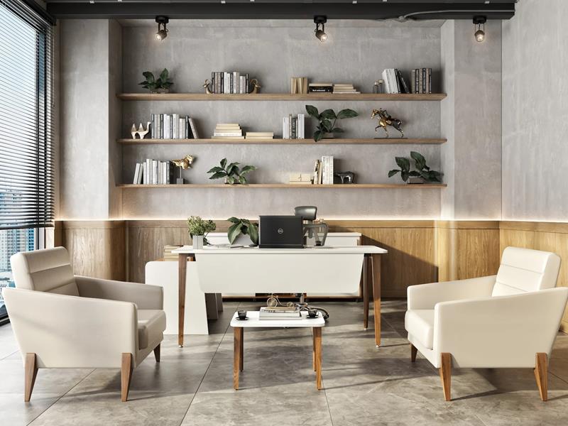 Woody Yönetici Ofis Mobilya Takımı