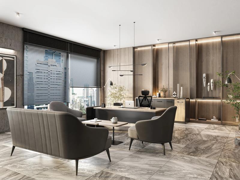 Curve Yönetici Ofis Mobilya Takımı